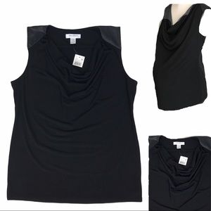 NWT MOTHERHOOD MATERNITY Cowl Neck Top